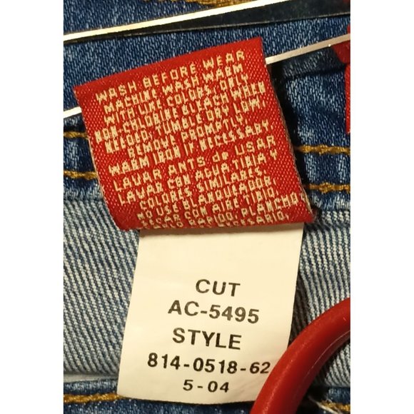 Zena Jeans Womens Size 4 Blue Denim Straight Leg - Picture 12 of 12